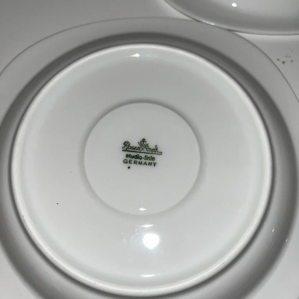 Timo Sarpaneva for Rosenthal. Rare Suomi porcelain 3 ~ Side plates, 1970s- 1980s